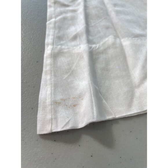 Vintage Hand Made Baby Dress Size 1 Layette Short Sleeve Cotton Embroidered - Picture 3 of 7